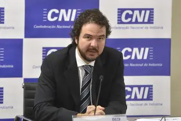 Entrevista coletiva sobre a Sondagem Industrial. Marcelo Azevedo, economista da CNI.

Brasília (DF) 29.04.2015 - Foto: José Paulo Lacerda/CNI